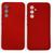 Capa Case Capinha Samsung Galaxy A14/A34/A54/A74 Silicone Aveludada Protetora Vermelho
