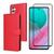 Capa Case Carteira Flip + Película 3D Para Samsung Galaxy M54 Vermelho