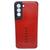 Capa Case Celular Porta Cartão material sintético Para Galaxy S20 FE Antichoque Capinha Aveludada Vermelho