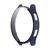 Capa Case com Pelicula de Vidro 3D compativel com Samsung Galaxy Watch 6 44mm Sm-R940 BT e Sm-R945 LTE Azul
