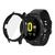 Capa Case com Película de Vidro 3D compativel com Samsung Galaxy Watch Active 2 44mm Sm-R820 e Sm-R825 Preto fosco