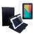 Capa Case com Suporte p/ Tablet 7 poleg M7s go M7s Lite + Película Preto
