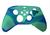 Capa Case De Silicone Compatível com Controle Xbox Series X/S Camuflada Feir Azul c/ verde