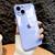 Capa Case De Vidro Luxo Compatível com iPhone 11 12 13 14 Plus Pro Max Azul-Celeste