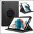 Capa Case Giratória Para Tablet Samsung Galaxy Tab A8 10.5  X200 X205 + Caneta touch Preto