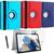 Capa Case Giratória Para Tablet Samsung Galaxy Tab A8 10.5  X200 X205 + Caneta touch Vermelha