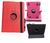 Capa Case Inclinável Suporte Giratória para Tablet de 9 a 10 polegadas Universal +Caneta Touch Rosa pink