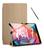 Capa Case iPad 8/9  10,2' A2270 A2200 A2198 + Caneta Touch Dourado