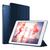 Capa Case Ipad Mini 1 2012 A1432 A1454 A1455 Tela 7.9 Smart Sensor Sleep Couro Premium  + Pelicula Azul Marinho