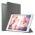 Capa Case Ipad Mini 1 2012 A1432 A1454 A1455 Tela 7.9 Smart Sensor Sleep Couro Premium  + Pelicula Cinza Grafite