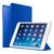 Capa Case Ipad Mini 2 2013 A1489 A1490 A1491 Tela 7.9 Smart Sensor Sleep Couro Premium  + Pelicula Azul Royal