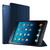 Capa Case Ipad Mini 3 2014 A1599 A1600 Tela 7.9 Smart Sensor Sleep Couro Premium  + Pelicula Azul Marinho