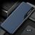 Capa Case Magnética Couro Compatível Com Samsung Galaxy A71 Azul