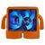 Capa Case Para iPad Air 4 10.9" Anti Impacto Infantil - Alamo Shop Laranja