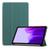 Capa Case Para Tablet Galaxy Tab A7 Lite T220 T225 + Película Verde Militar