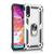 Capa Case Samsung Galaxy A70 (2019) (A705M) (Tela 6.7) Dupla Camada Com Stand e Anel Prata