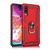 Capa Case Samsung Galaxy A70 (2019) (A705M) (Tela 6.7) Dupla Camada Com Stand e Anel Vermelho