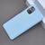 Capa Case Samsung Galaxy M51 (Tela 6.67) Silicone (Aveludado) (Microfibra) Azul claro