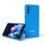 Capa Case Samsung Galaxy M52 5G (2021) (Tela 6.7) Silicone (Aveludado) (Microfibra) Azul