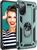 Capa Case Samsung Galaxy S20 FE (Fan Edition) (2020) (Tela 6.5) Dupla Camada Com Stand e Anel Verde