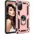 Capa Case Samsung Galaxy S20 FE (Fan Edition) (2020) (Tela 6.5) Dupla Camada Com Stand e Anel Rosê