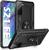 Capa Case Samsung Galaxy S21 FE (Fan Edition) (2021) (Tela 6.4) Com Stand e Anel Preto