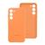 Capa Case Samsung Galaxy S23+ Plus (Tela 6.6) Silicone Original Laranja