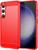Capa Case Samsung Galaxy S24 (Tela 6.2) Carbon Fiber Anti Impacto Vermelho