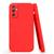 Capa Case Silicone Aveludada P Samsung Galaxy M52 Protege Camera Vermelho