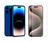 Capa Case Silicone Para iPhone 15 Todos + Pelicula Hidrogel Azul-marinho