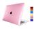 Capa Case Slim Compativel Com Macbook New Air 13.6" A2681 A3113 Com Chip M2 M3 ROSA CRISTAL