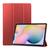 Capa Case Tablet Galaxy Tab S7 T875 11 Polegadas Smart Couro Magnética High Premium + Pelicula Vermelha