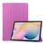 Capa Case Tablet Galaxy Tab S7 T875 11 Polegadas Smart Couro Magnética High Premium + Pelicula Rosa