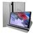 Capa Case Tablet Samsung Tab A7 Lite T220 T225 8.7 Polegadas Couro Giratória Premium + Pelicula Prata