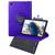 capa case teclado giratoria p/ samsung Galaxy Tab A8 X200 X205 Roxo