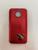 Capa Celular Motorola G5s Plus Couro vermelho