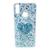 Capa Celular Para Samsung Galaxy A10s SM-A107M  Glitter  Heart Blue Green