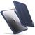Capa Clear Premium iPad 8 10.2 Pol (2020) A2270 A2428 A2429 c/ Função Wake Sleep Azul