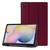 Capa Com Slot de Caneta Flip Para Galaxy Tab S6 Lite P615 VINHO