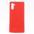 Capa Compatível Com Note 10 Capinha Tpu Samsung Galaxy emborrachada e flexível Vermelho