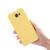 Capa compatível com Samsung Galaxy J7 prime TPU emborrachada Amarelo