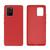 Capa Cover para Galaxy S10 Lite em Silicone Aveludado Vermelho