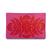 Capa de Almofada Avulsa 40x30 Suede Estampada com Ziper  Pink Floral