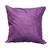 Capa De Almofada Com Zíper 45x45cm Suede Lisa Decoração Violeta