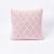 Capa De Almofada Tricot 40x40 C/zíper Sofa Trico Cod 106440 Rosa Claro