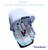 Capa de Bebê Conforto Universal + Protetores de Cinto + Capota Solar - Tecido Algodão Várias Estampas BB CONFORTO - CHEVRON AZUL BB