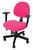 Capa de Cadeira pra Escritório Universal- Assento e Encosto. Pink