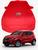 Capa de Carro Fiat Mobi Tecido  Lycra Premium Vermelho