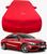 Capa de Carro Mercedes C180 Coupe Tecido Lycra Premium Vermelho