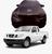 Capa de Carro Nissan Frotie Cabine Simples Tecido  Lycra Premium Preto